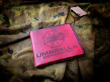 Resident Evil Umbrella Corporation Leather Minimalist Wallet