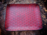 Japanese Pattern Leather Valet Tray -Large