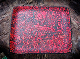 Abstract Pattern Leather Valet Tray -Large