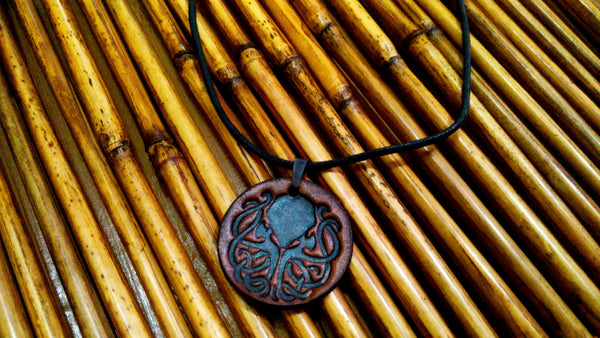 Cthulhu Leather Necklace