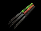 6-7" long Square Carbon Fiber Spikes / Vampire Straws