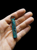 Brass Waterproof Pill Stash Container With Shipwreck Patina -Small