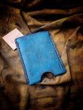 Japanese Koi Leather Credit Card Sleeve