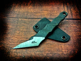 Sculpted Kiridashi Knife With Kydex sheath