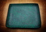 Pebbled Pattern Leather Valet Tray -Large
