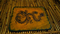 Chinese Dragon Leather Mouse Pad