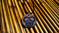 Wheel Of Time Leather Necklace