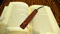 Mandala Leather Bookmark