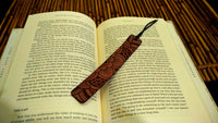 Mandala Leather Bookmark