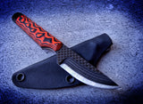 Scalpel Series 52100 Steel core/Carbon Fiber Laminate Knife with Kydex Sheath
