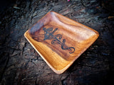 Dagger Acacia Wooden Valet Tray / Key Bowl